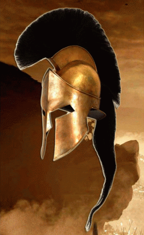 KING LEONIDAS 300 HELMET